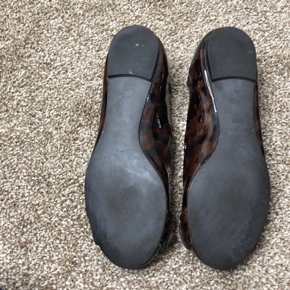 Ann Taylor Brown Leopard Buckle Flat - Picture 7 of 7